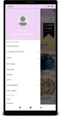 Lavender and Lace Boutique android App screenshot 2